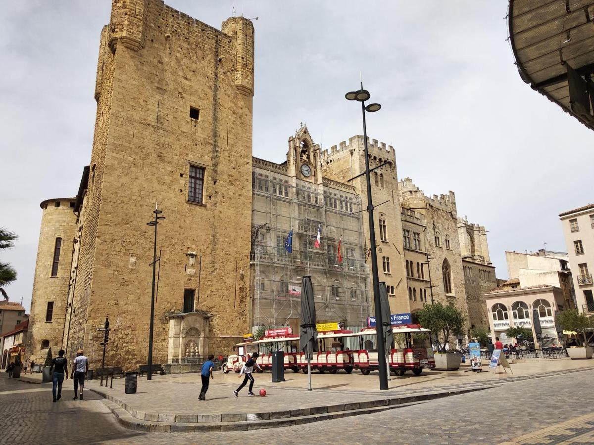 Narbonne Centre Ville Historique Studio Eksteriør billede